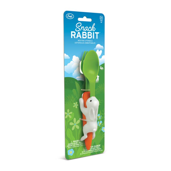 Fred & Friends - Wholesale Spoon - Kids & Baby - SNACK RABBIT - Nesting Kids Utensils4