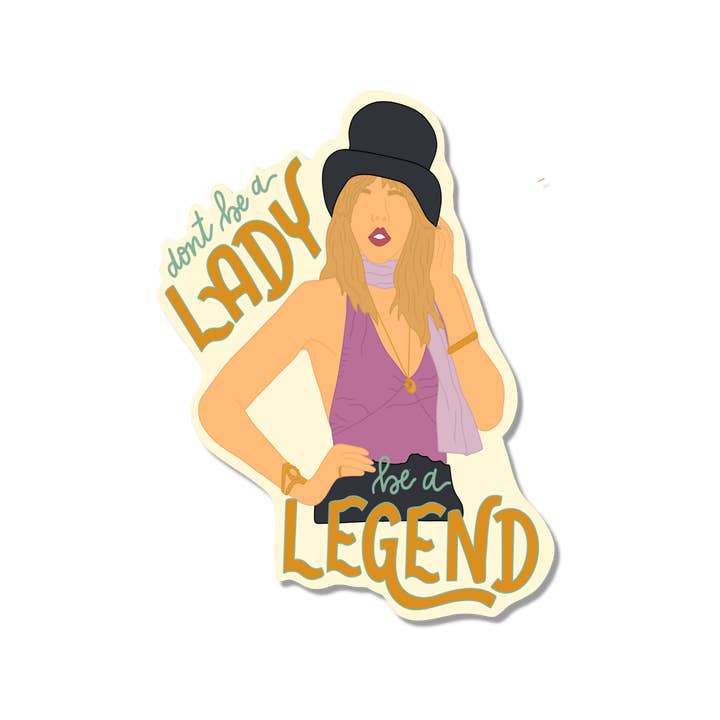 Legend Sticker for wholesale by Patches and Pins