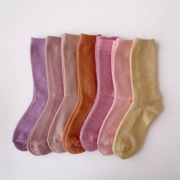Cloudwalk Cashmere Wool Socks for wholesale by ELMNTL