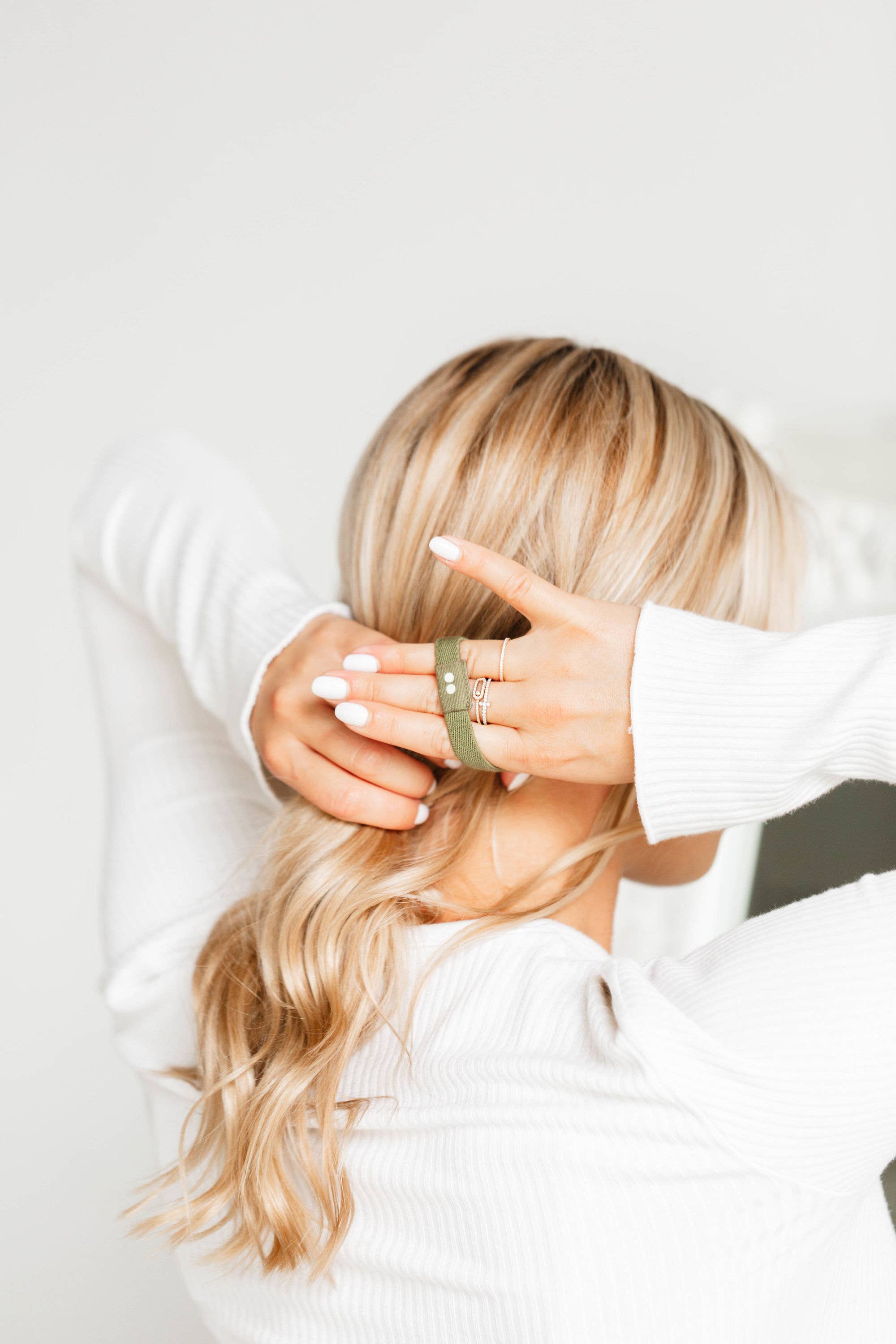 KOOSHOO - Vendita all'ingrosso Elastico per capelli - Elastici per capelli piatti senza plastica - Classics2