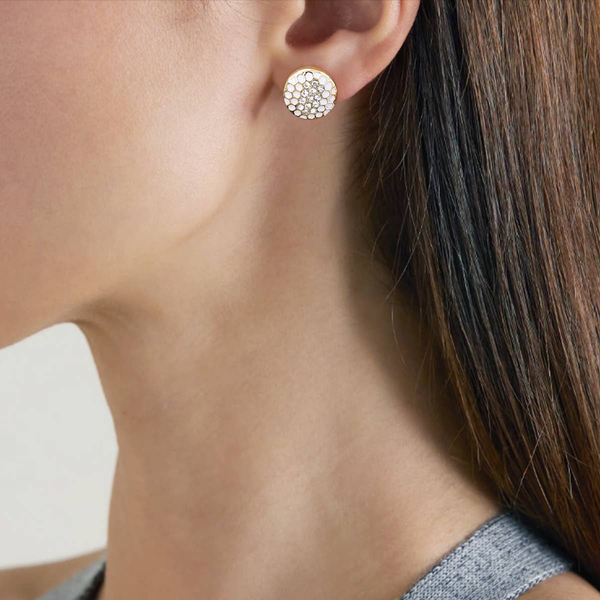 Loven x Mini Momo - Wholesale Jewelry Set - Sports Stud Earrings Multipack Assorted Set - Golf1