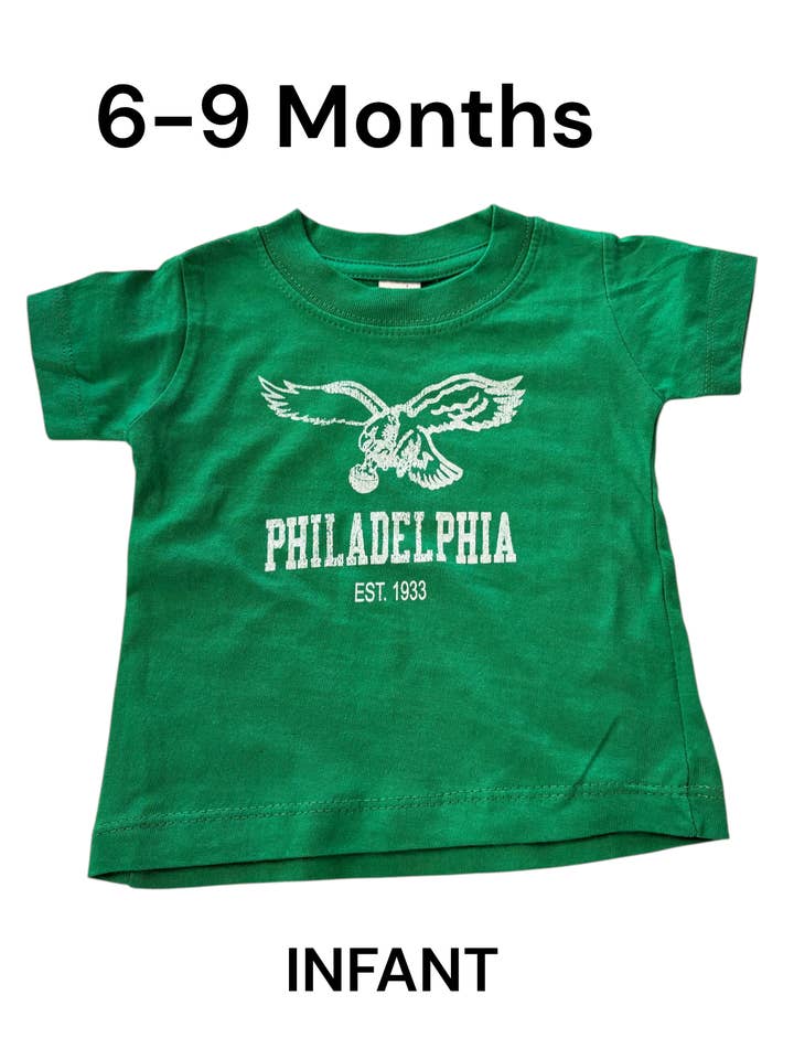 Philadelphia Eagles Football Infant Tee for wholesale by Serendipity