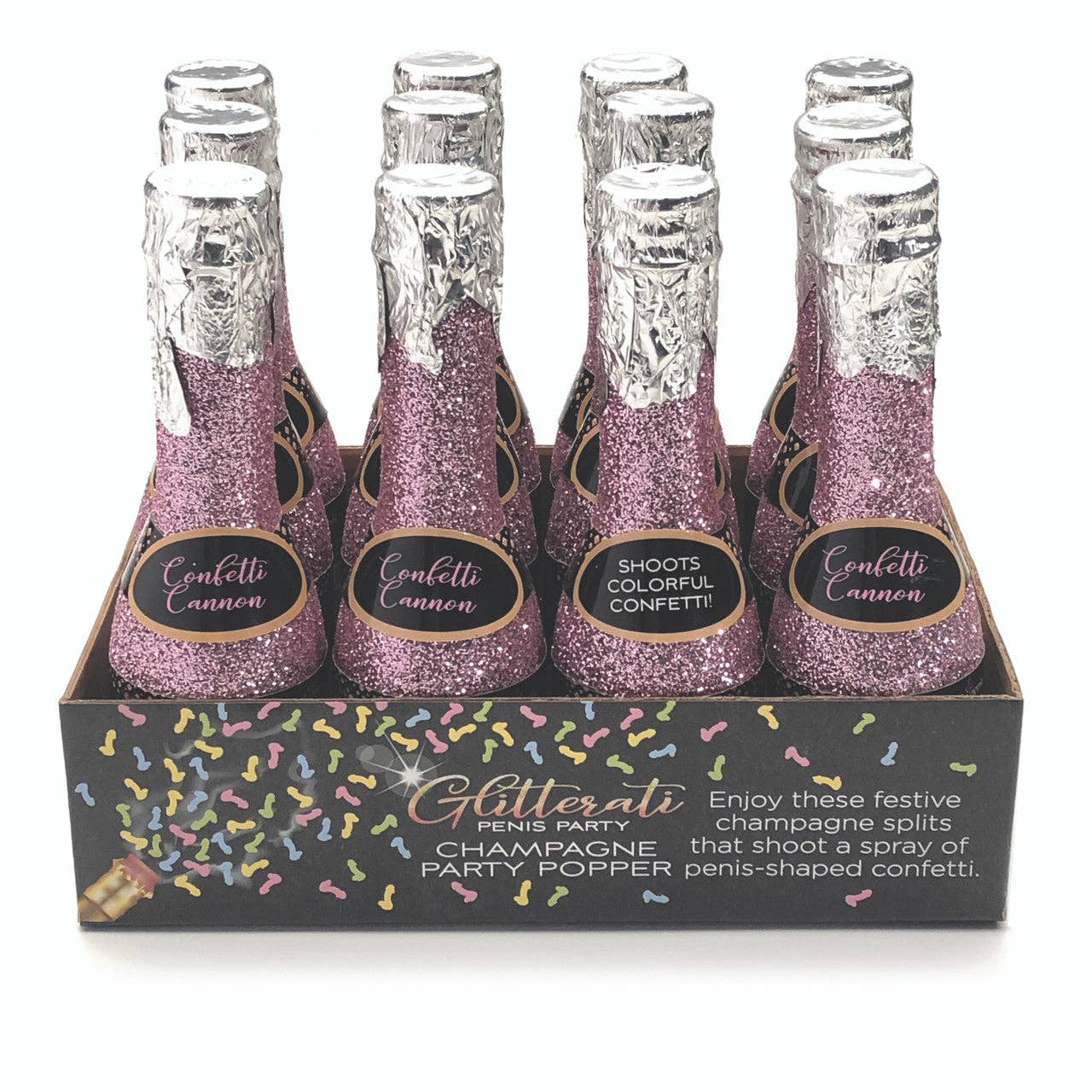 Little Genie Productions – wholesale Party Popper – Glitterati Penis Konfetti Party Poppers5