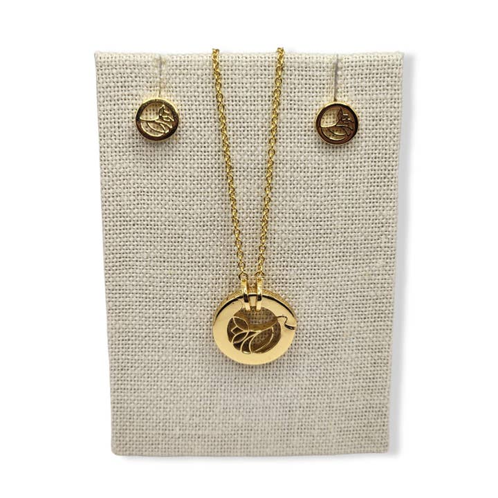 STB FLOWER CHARM - ÖRHÄNGEN för wholesale av Share The Blossom