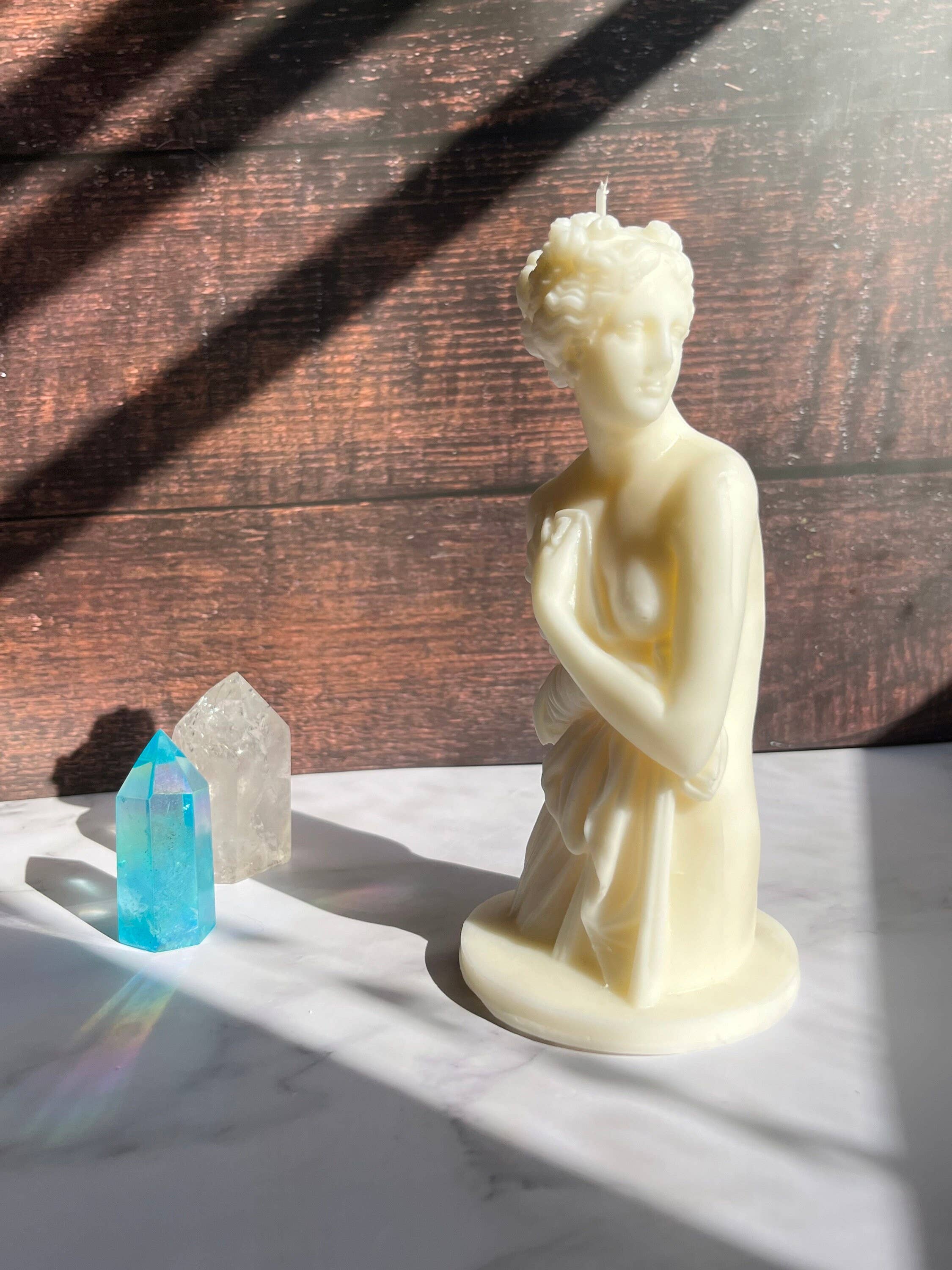 Beauty and the Moon – wholesale Novelty candle – 6.5 Inch Goddess Candle | Naked Female Body Candle7