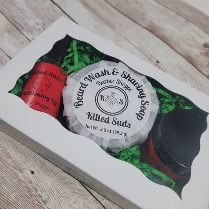 Coffret Cadeau Soin de la Barbe de Kilted Suds pour la vente par Kilted Suds