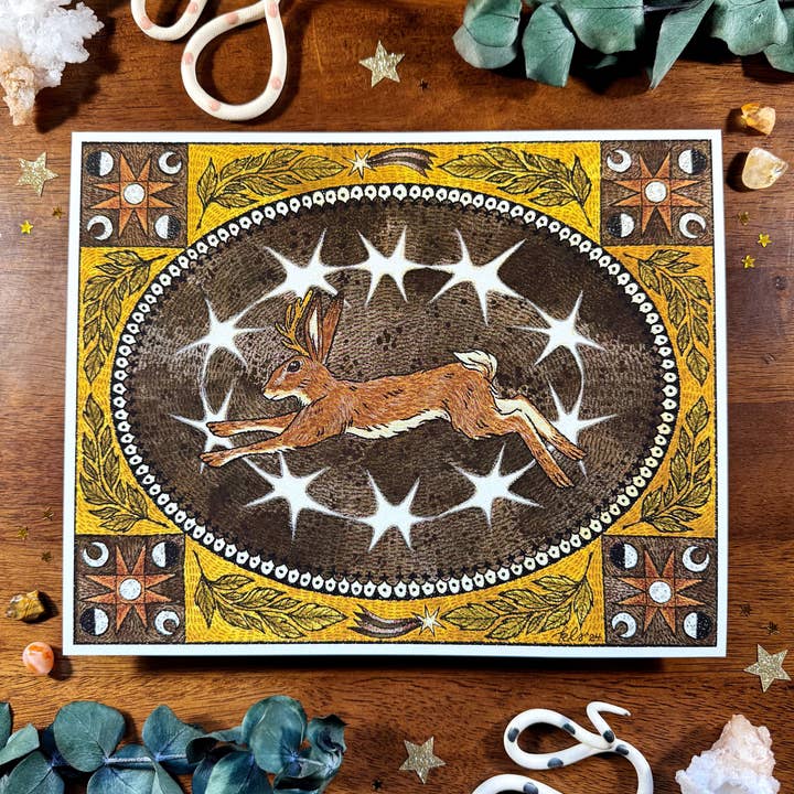 Myth and Milagro - Wholesale Art Print - Jackalope Art Print
