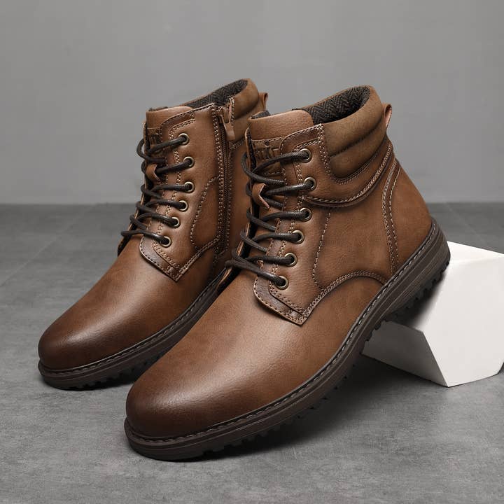 A2301 Mens Insulated Boots- combat style for wholesale by Top Staka