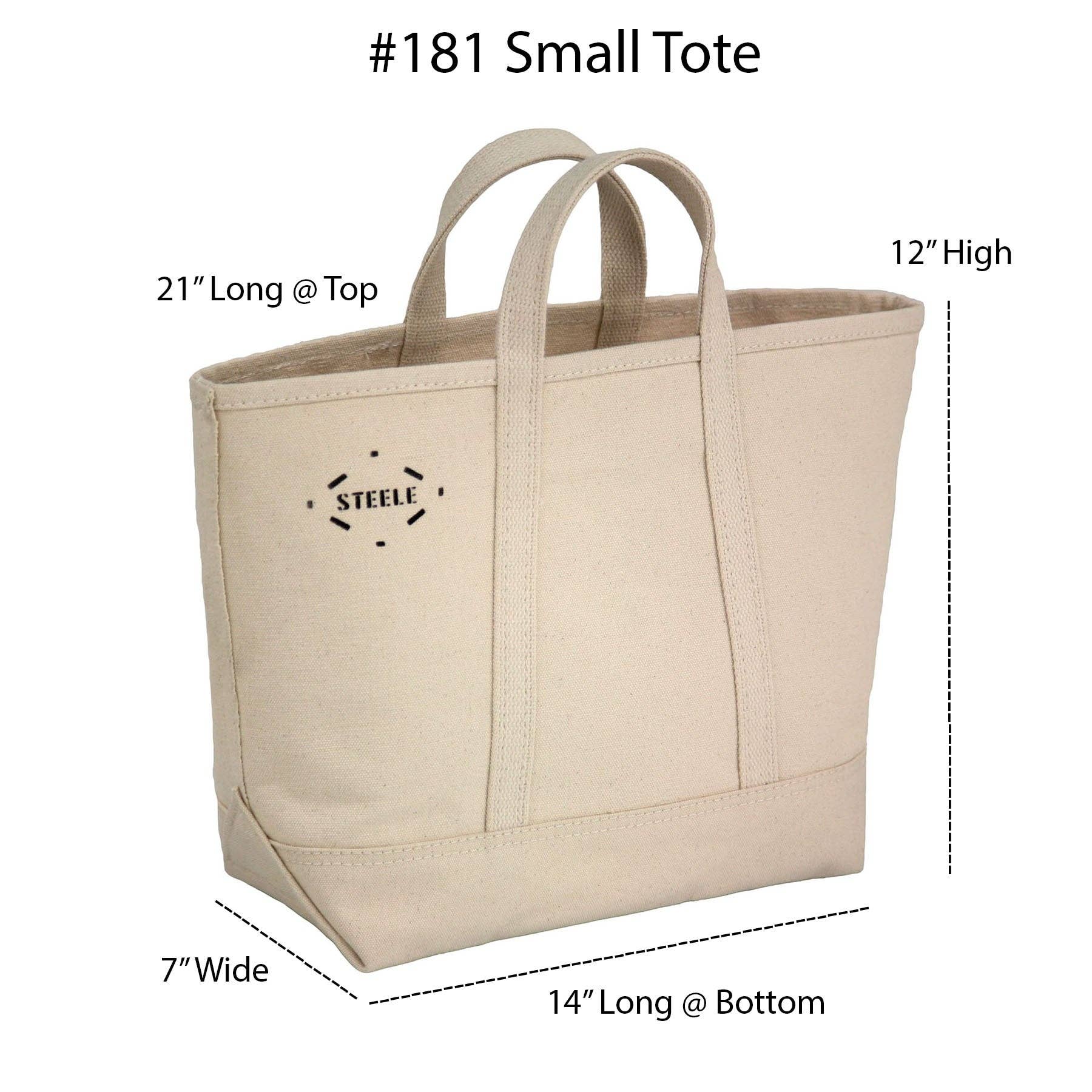 Steele Canvas Basket Corp. - Wholesale Tote Bag - Women's - Natural Canvas Tote Bag - Small4