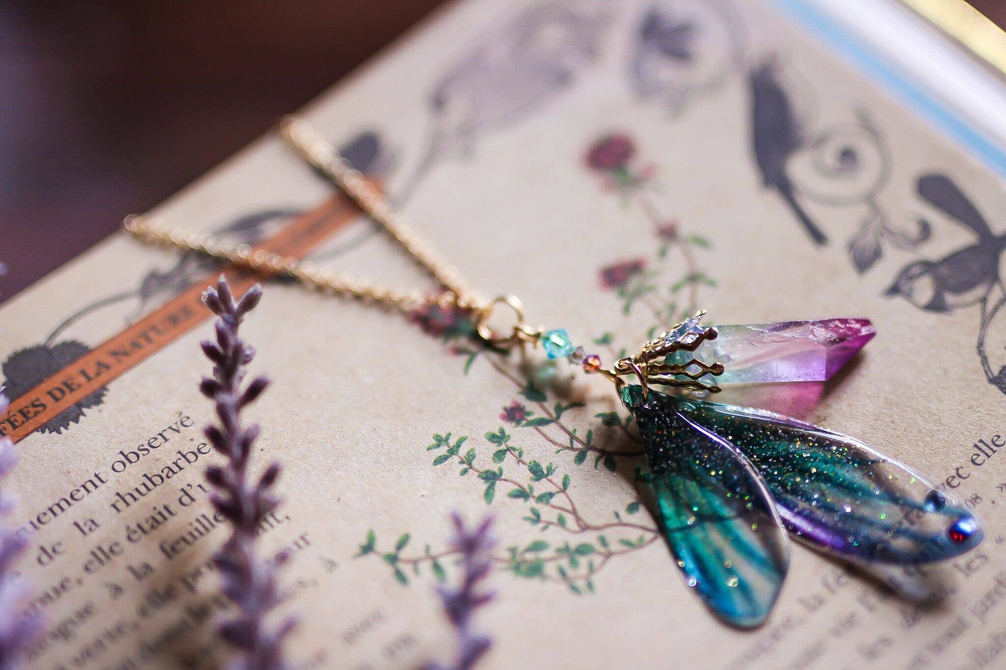 Faërie – wholesale Pendant/charm necklace – Fog shower1