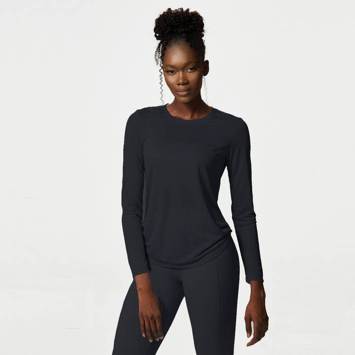 Sodalemon - Wholesale Athletic Top - Women's - Women Breathable Avtivewear Long Sleeve Fitness Sport Top13