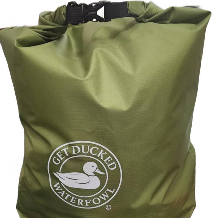 Get Ducked Dry Bags — Army Green for wholesale by Get Ducked Waterfowl