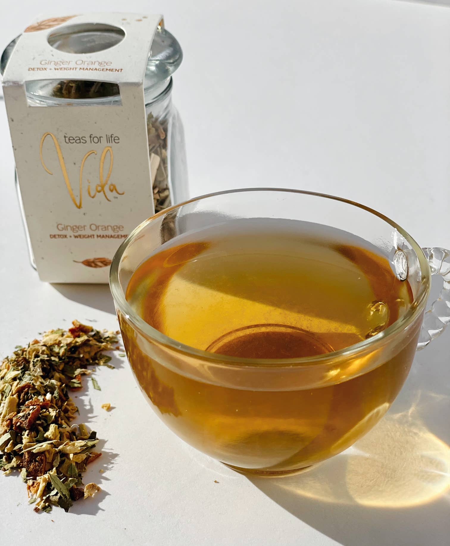 Vida Teas For Life – Großhandel Loser Tee – Ginger Orange BULK | detox+Gewicht-Management | 100 Portionen9