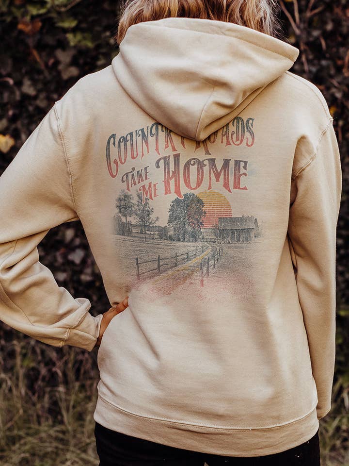 Sudadera con capucha Country Girl® Country Roads Farm para venta al por mayor de Country Girl Store