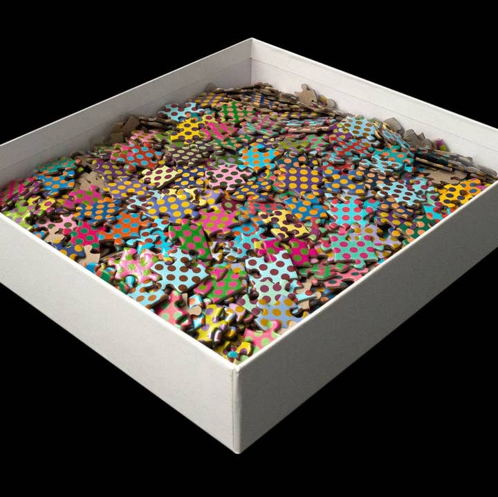 The Play Group - Wholesale Puzzle - Adult - 1000 Vibrating Colours2