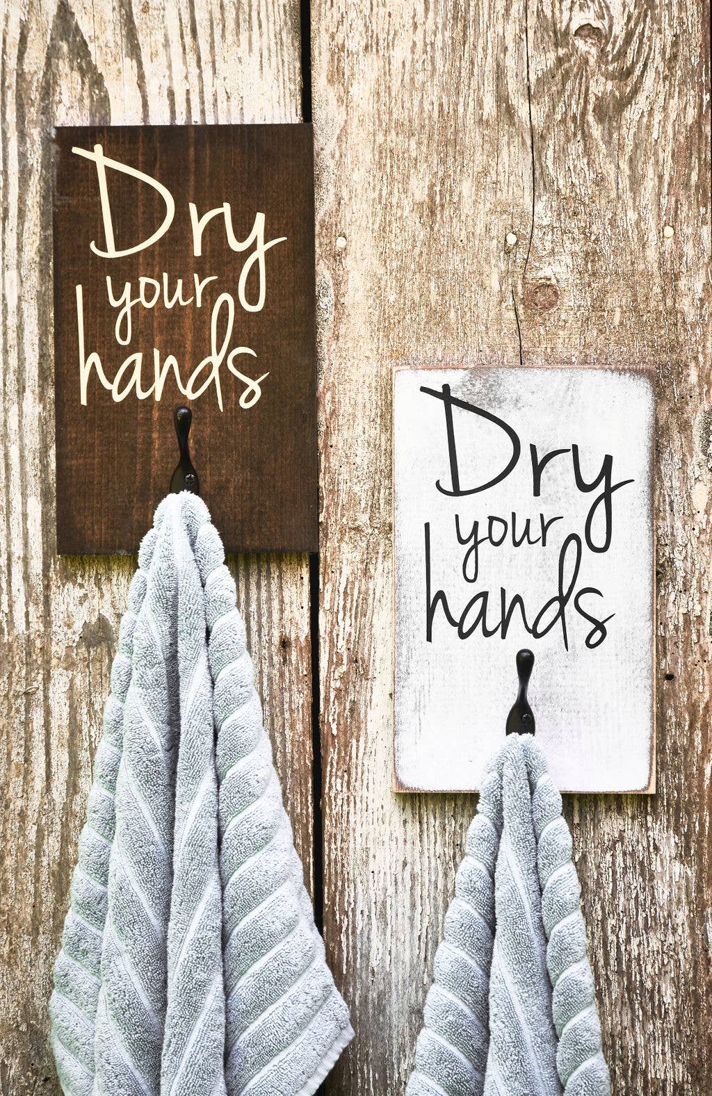Red Roan Signs - Wholesale Sign - Dry Your Hands Towel Holder for Kids Bathroom5