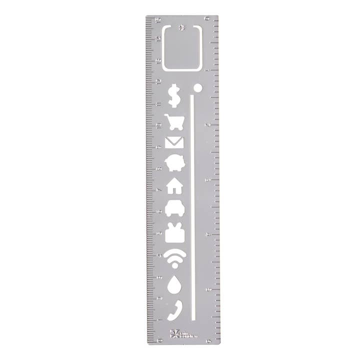 Bookmark Stencil - Platinum Budget for wholesale by Erin Condren Design