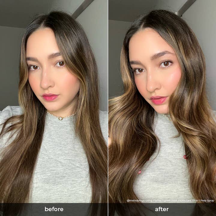 INH Hair - Wholesale Heat/Thermal Hair Protector - Flame Fighter Heat Protectant | 10-in-1 Hair Prep Spray10