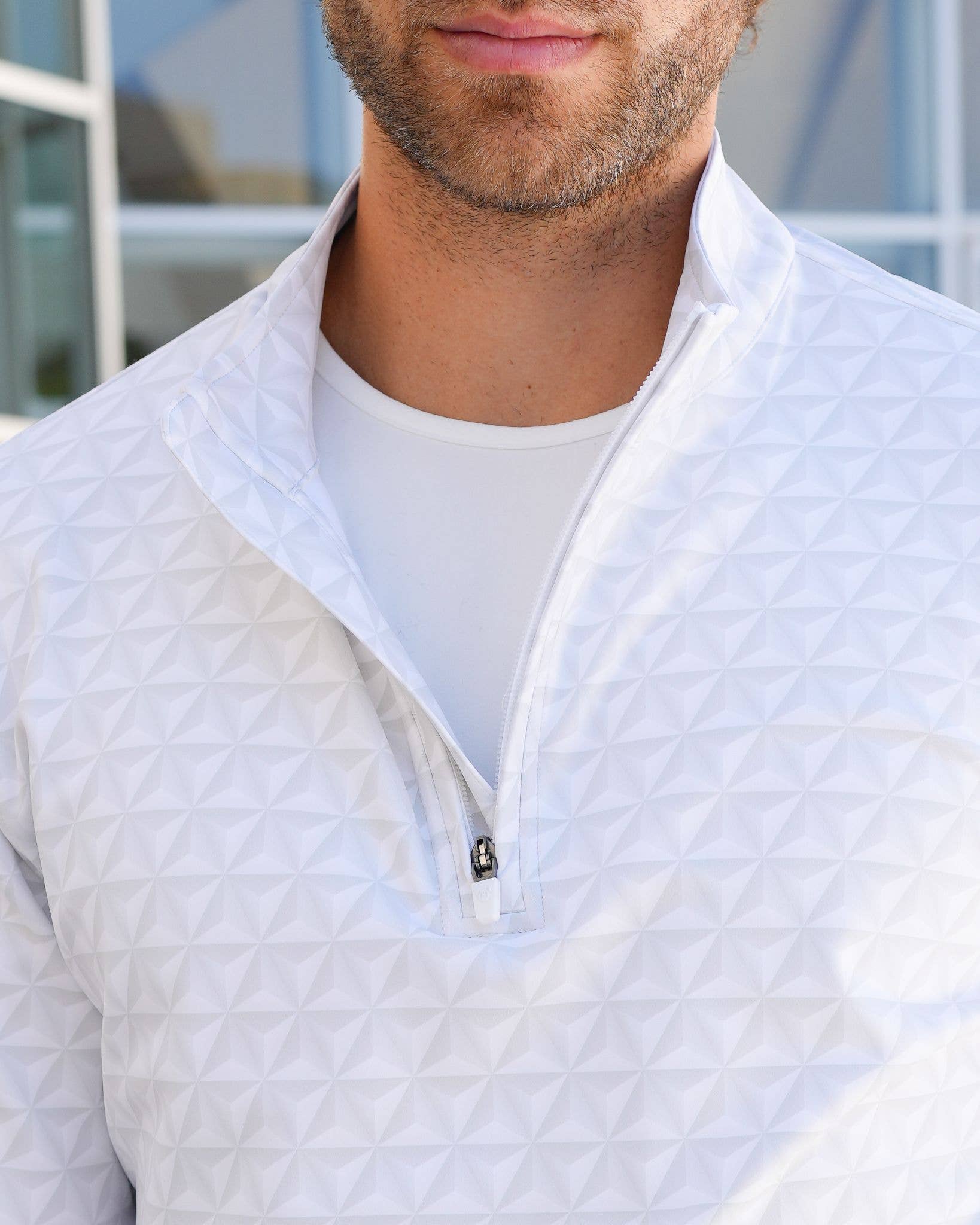 USA Palm - Wholesale Sweatshirt - Unisex - Cloud 1/4 Zip65