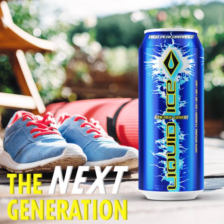 Liquid Ice Energy - Wholesale Sports/Energy Drink - Liquid Ice Original Energy Drink - Arctic Berry, 16oz Cans (12packk)3