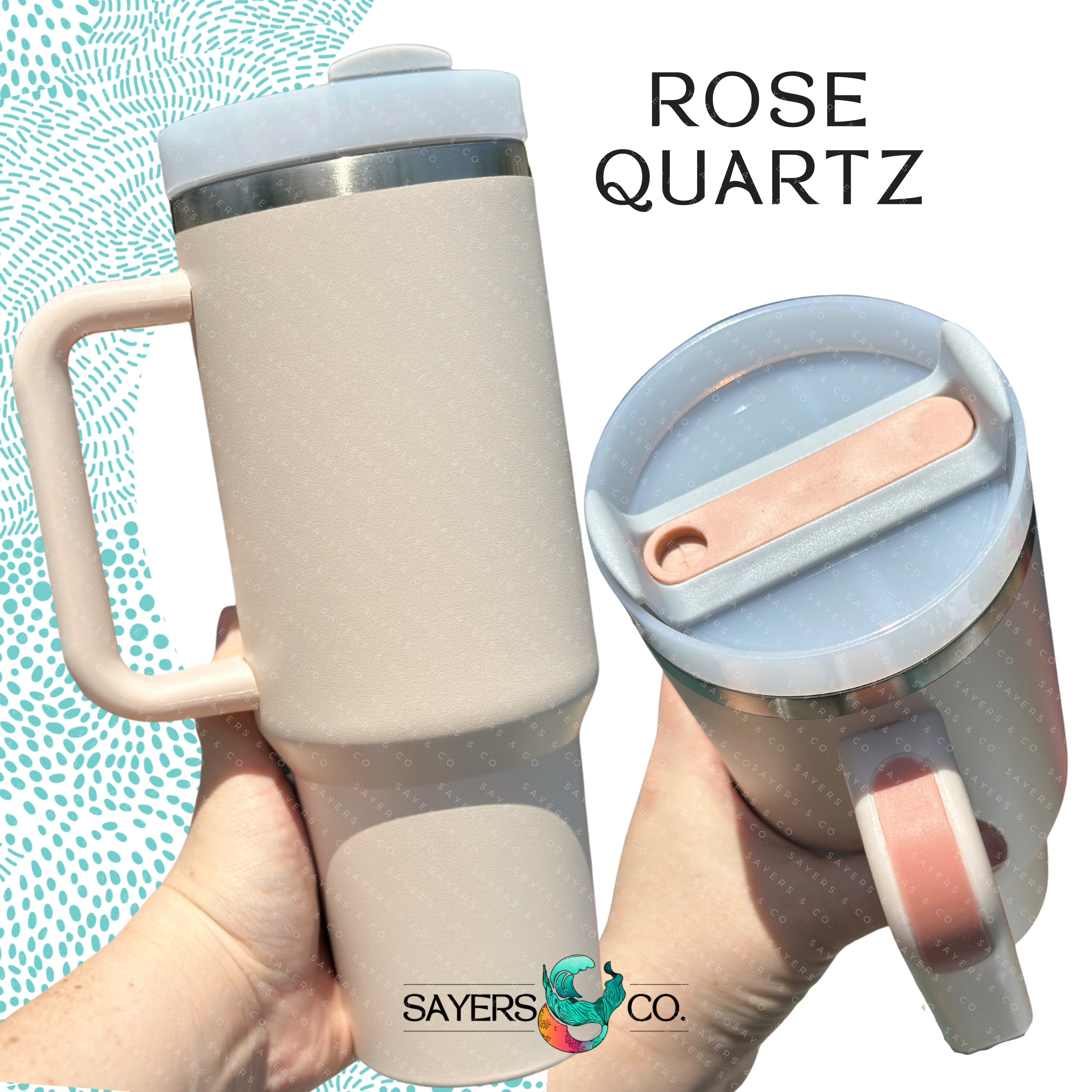 Sayers & Co. - Vente Gourde/bouteille isotherme - Gobelet isolant à paroi double avec couvercle à vis 40 oz (1,18 L) version 2.0 - prêt à personnaliser13