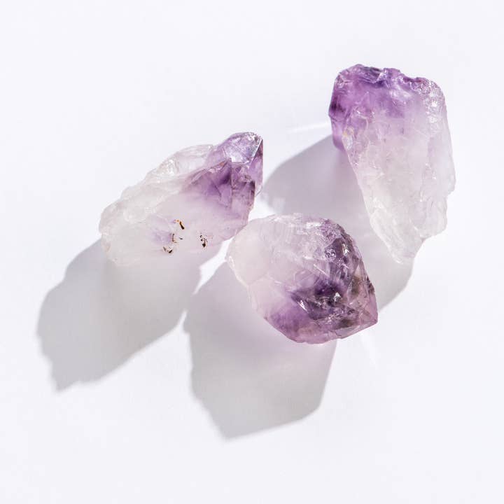 Amethyst Crystal Point - 36 pcs, 1"- 2" for wholesale by GeoCentral