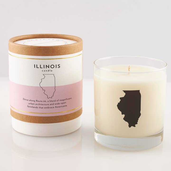 Illinois State Sojakerze für den Großhandel von Scripted Fragrance