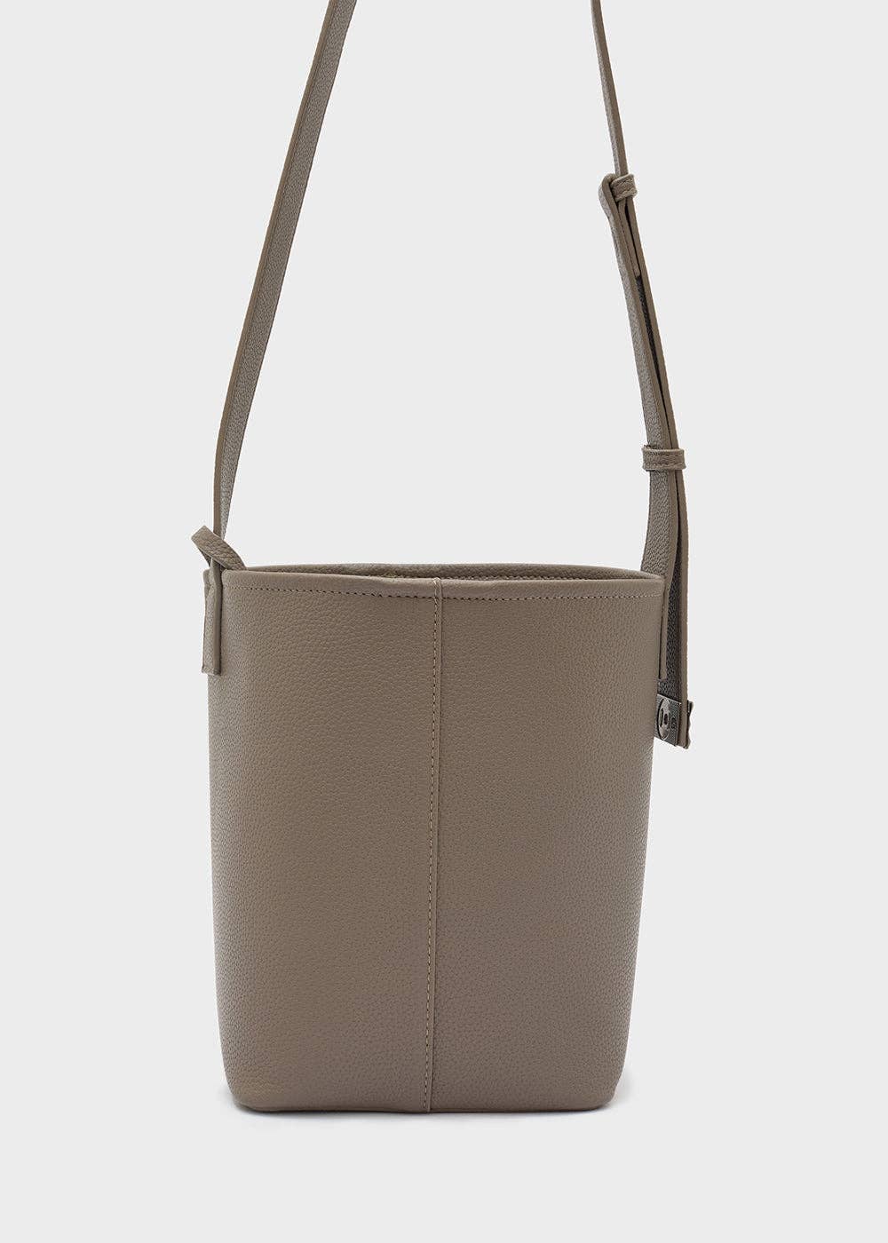 NALI' - Wholesale Shoulder Bag - Women's - TRACEY NEW BUCKET BAG + POUCH GREY - N642