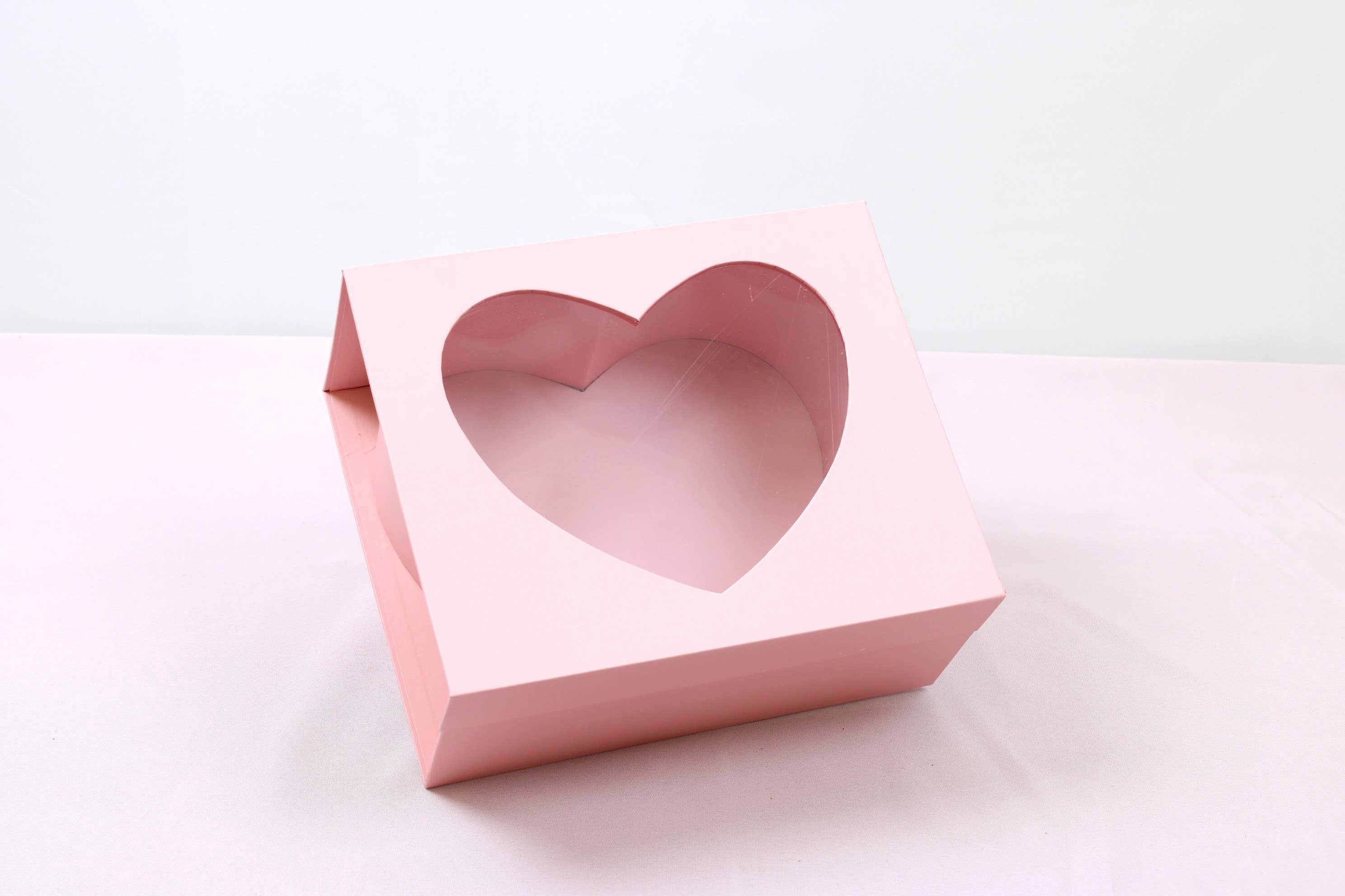 Elegant Design Supply - Venta al por mayor Caja de regalo - Caja de regalo cuadrada magnética con forma de corazón7