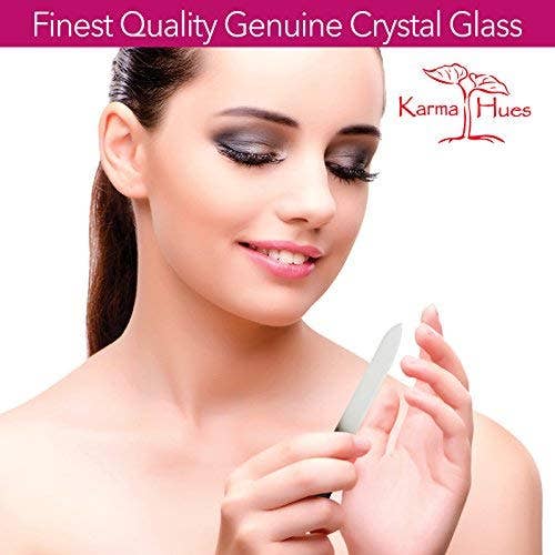 Karma Organic spa – wholesale Nail file – Amazing Glass Nail Files - Set of 21