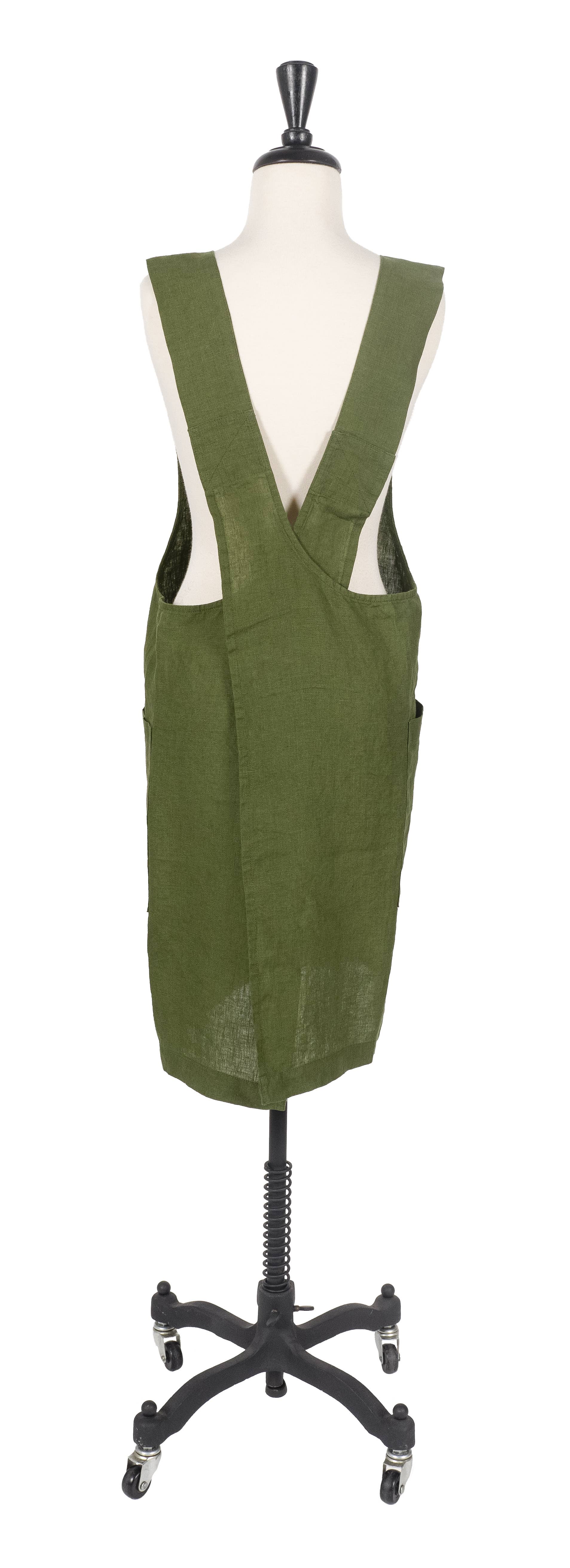 KAF Home - Wholesale Apron - KAF Home Firenze Stone Washed Linen Cross Back Smock Apron16