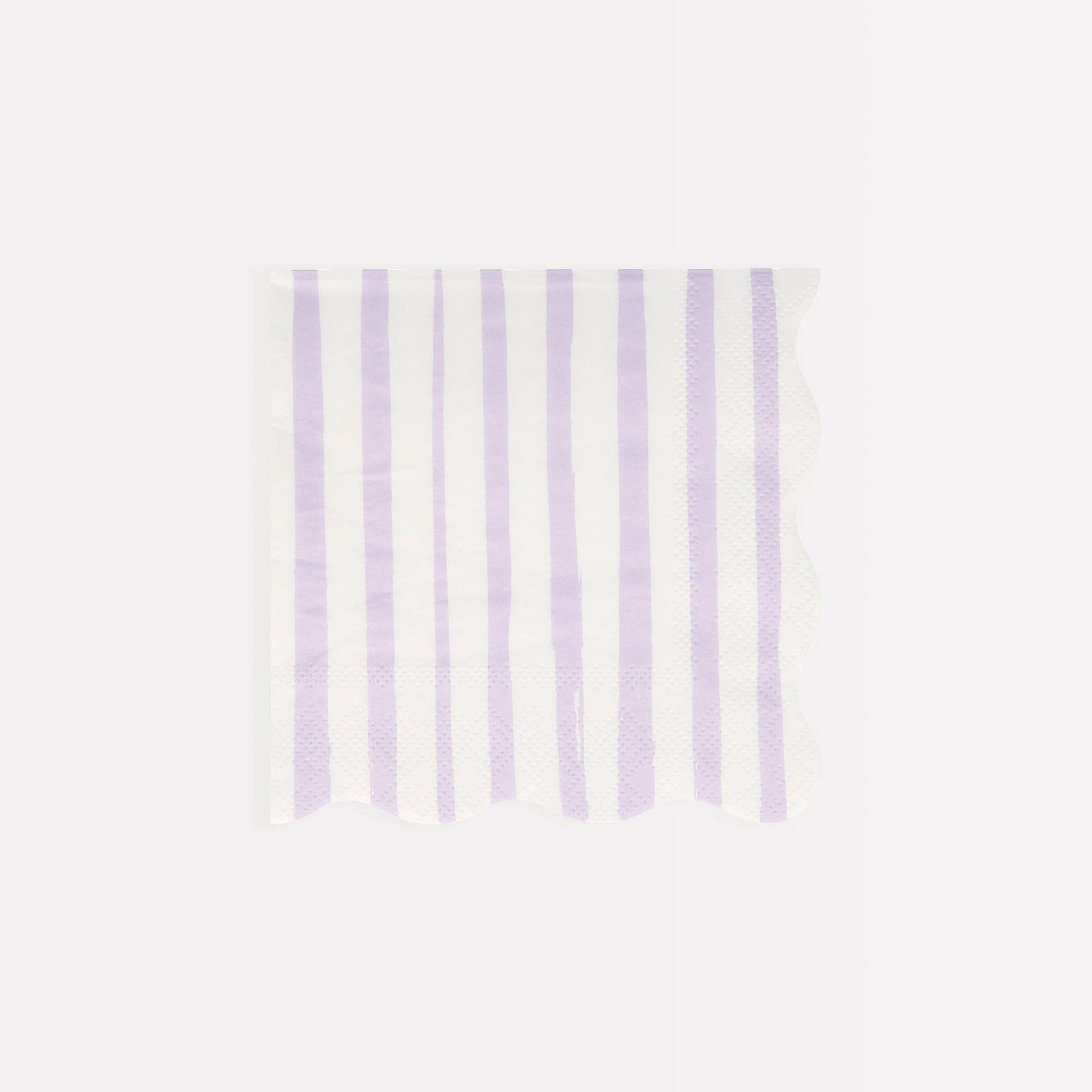 Meri Meri - Vendita all'ingrosso Tovagliolo monouso - Tovaglioli Piccoli a Righe Miste7