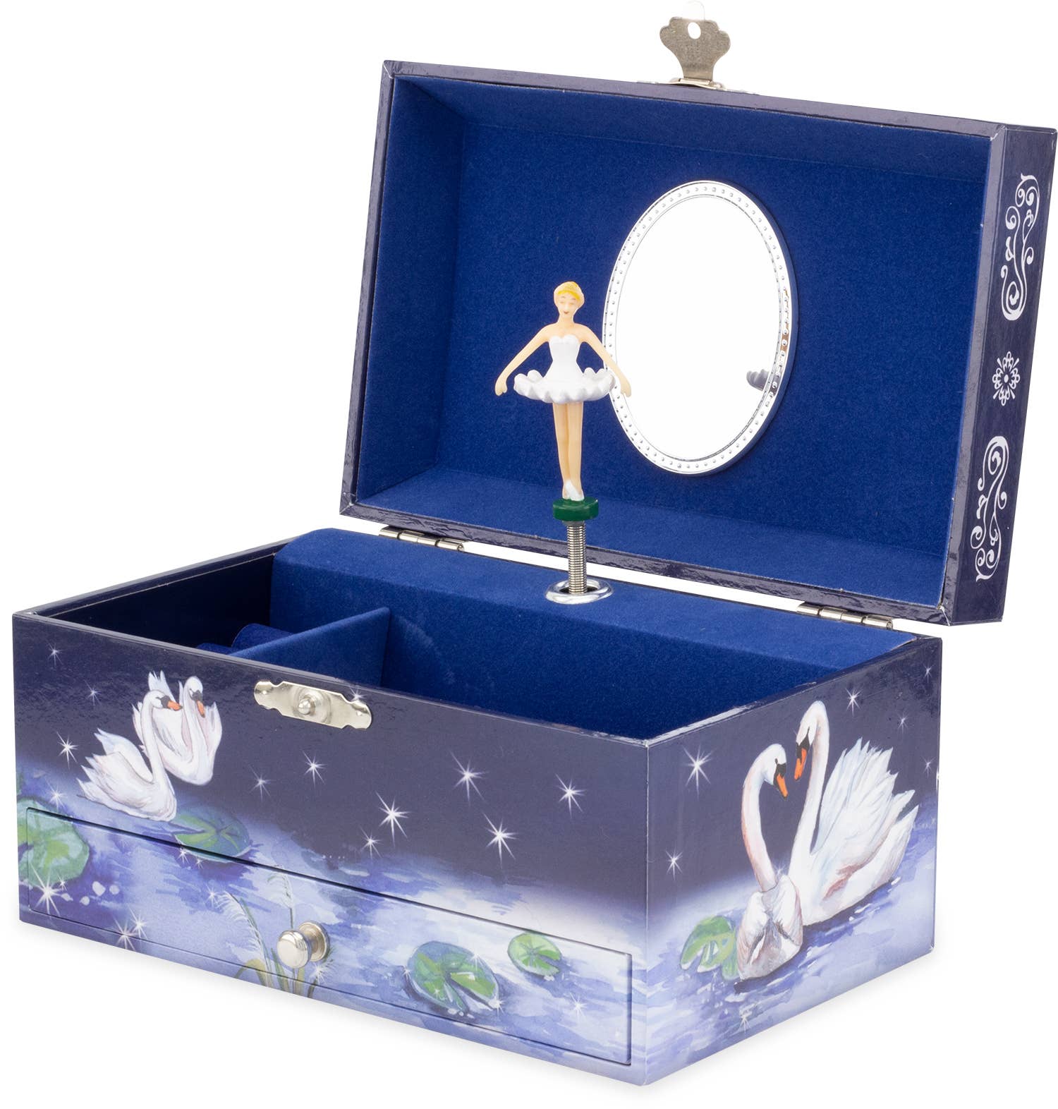 Ulysse Couleurs d'Enfance – Großhandel Spieluhr – Kind & Baby – MUSIKALISCHER BRUSTTANZER-STAR (RECHTECKIG)2