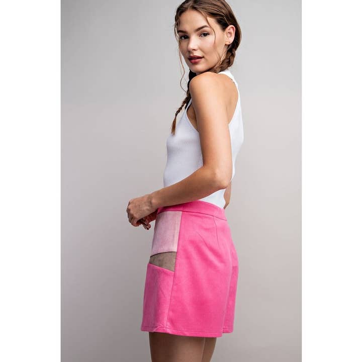 STYLE USA – wholesale Skirt – Women’s – Color block mini skirt15