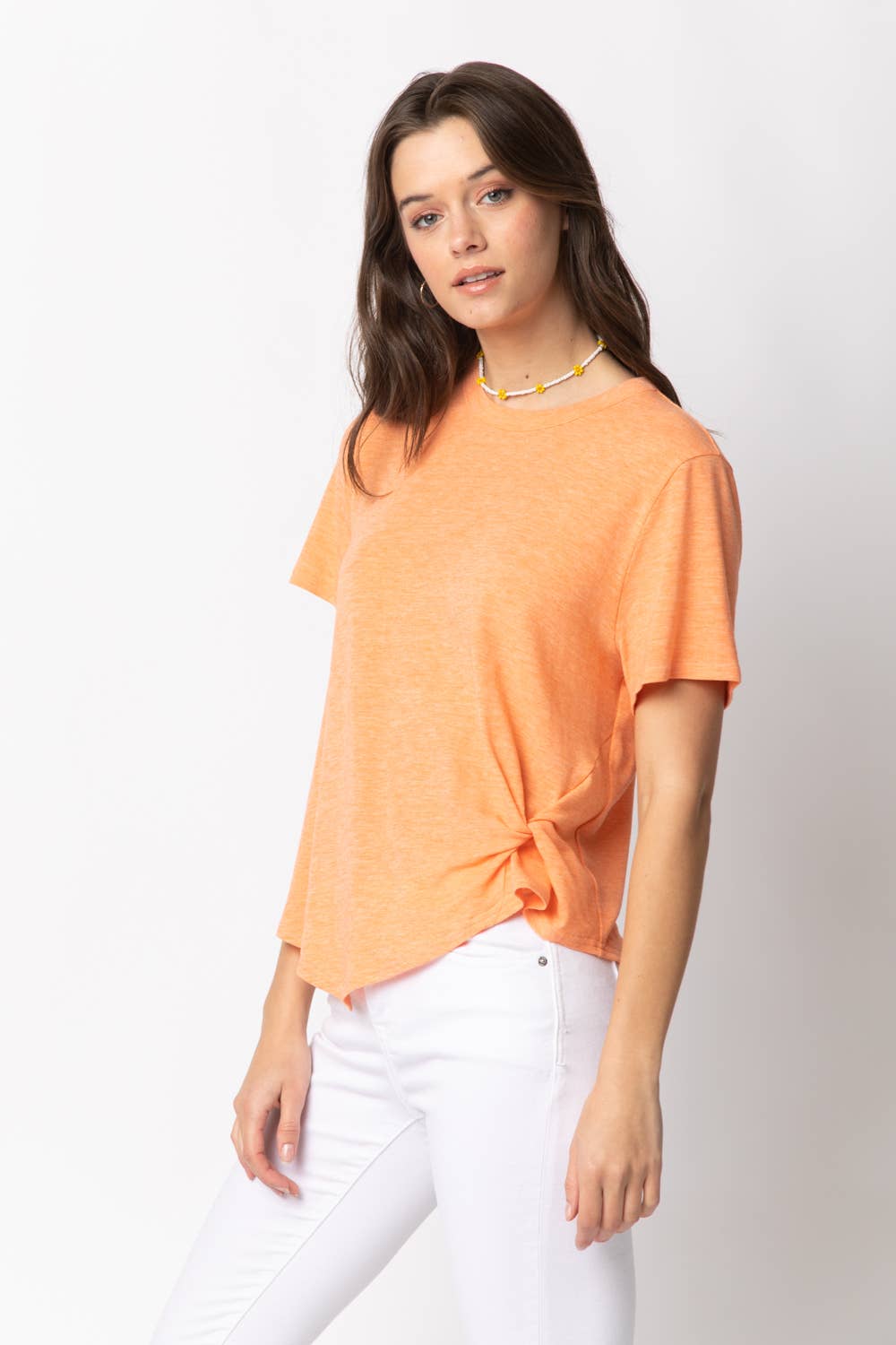 VERY J - Wholesale Knit Top - Women's - NT10973-Twisted Hem Knit Top15