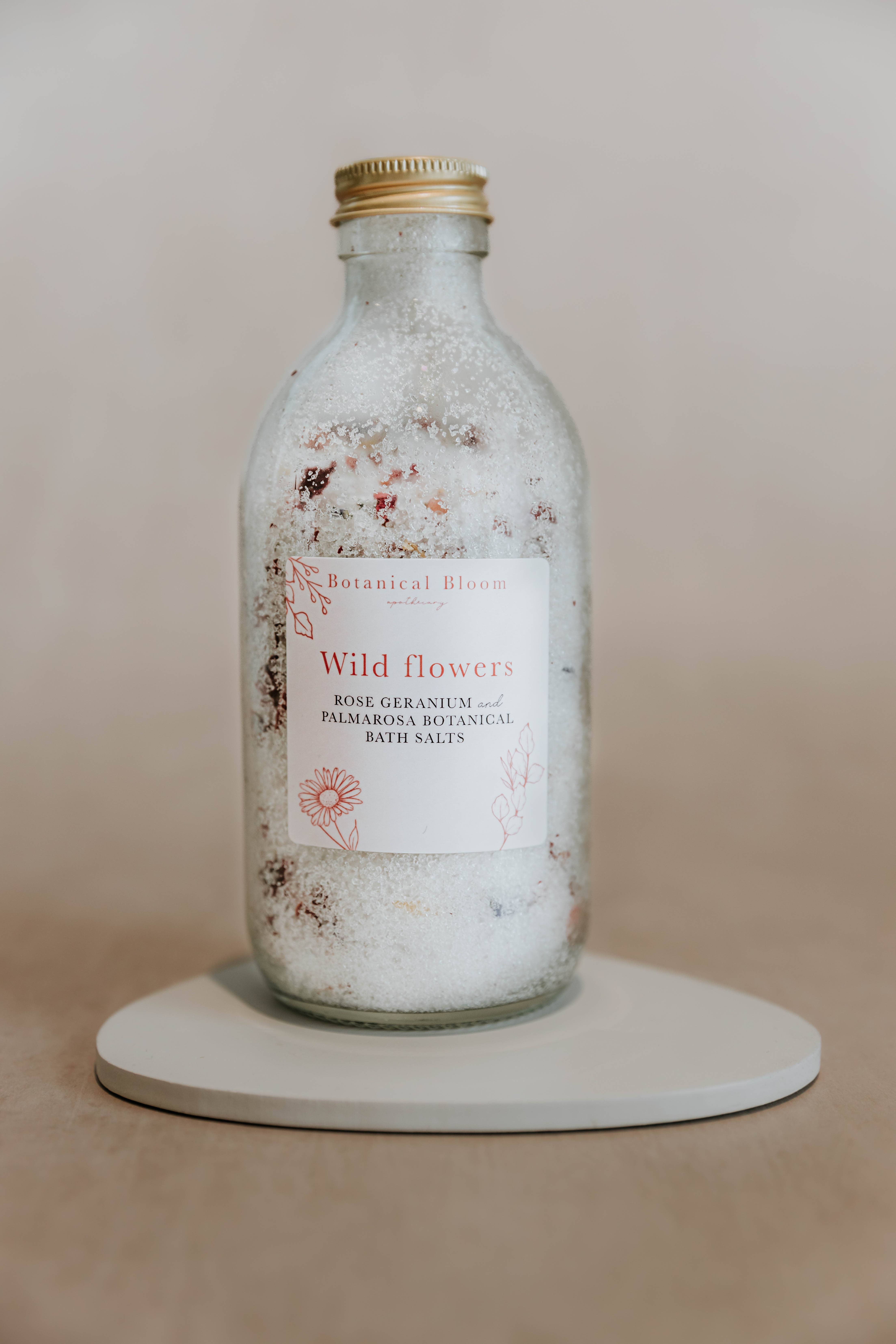 Botanical Bloom Apothecary – wholesale Bath salts – Wildflowers Bath Salts3