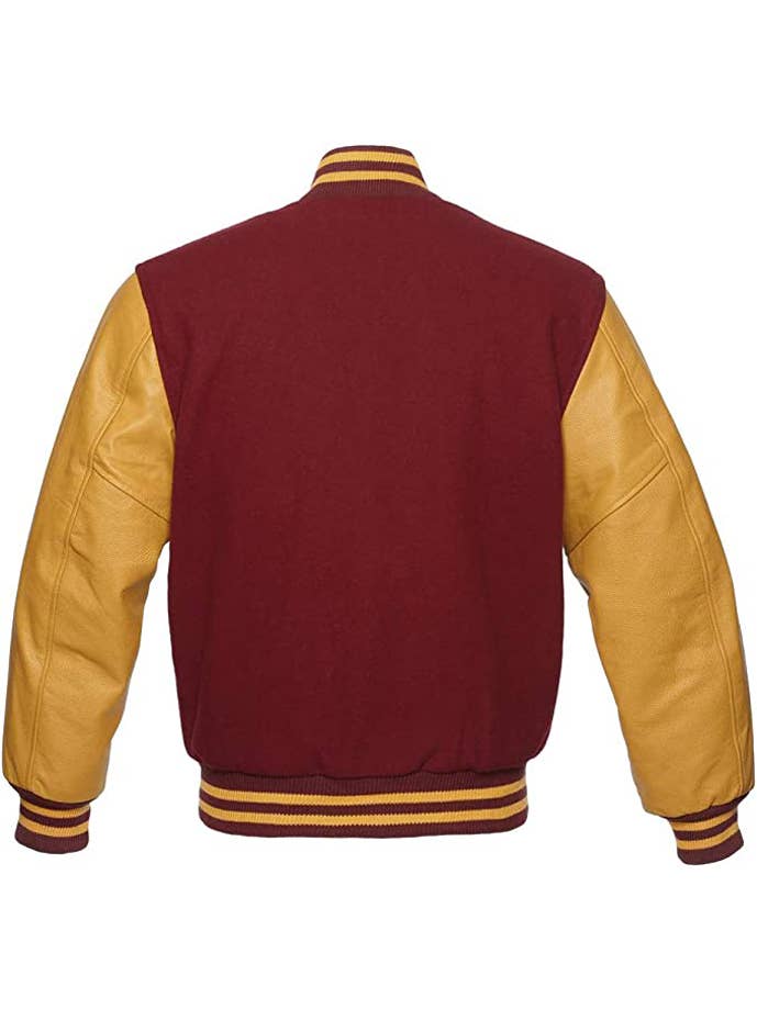 Wholesale Varsity Jacket, 100% Melton Wool and Original Leather BURGLD ...