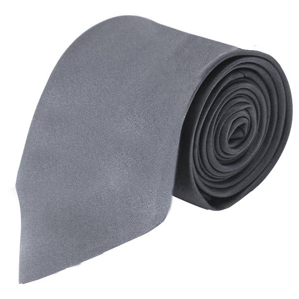 Selini New York - Wholesale Necktie - Men's - [Promotion] Poly Solid Satin Tie2