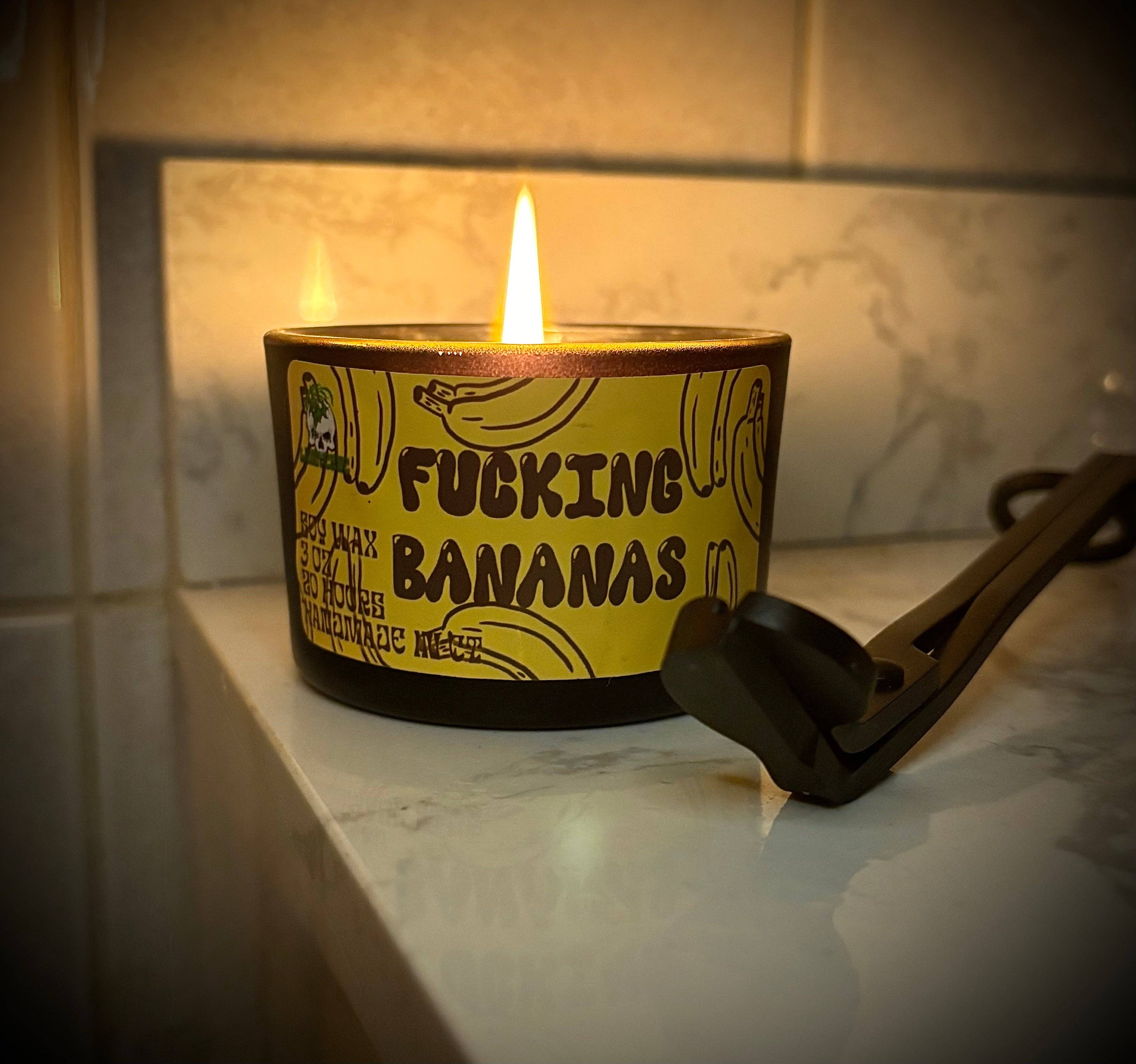 Lainverse - Wholesale Jar/Filled Candle - FUCKING BANANAS1