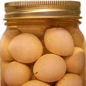 Cajun Quail Eggs - Gator Balls and other Purchase Wholesale olive di gaeta. Free Returns & Net 60 Terms on Faire trending on Faire.