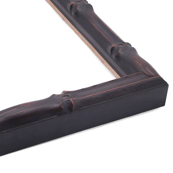 Dark Brown Bamboo 1" Wide Picture Frame for wholesale on Faire5