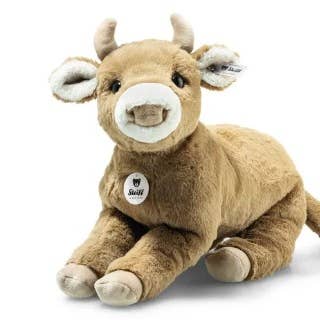 Resi Calf Stuffed Cow Toy for wholesale by Steiff
