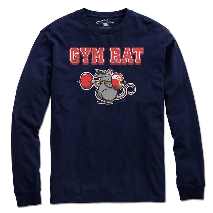 Chowdaheadz - Wholesale Screen Printed T-Shirt - Unisex - Gym Rat T-Shirt