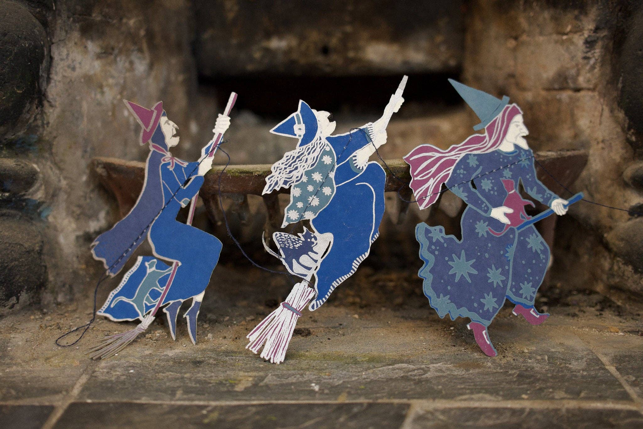 East End Press – wholesale Bunting/Krans – Wicked Witches sydd girlang12