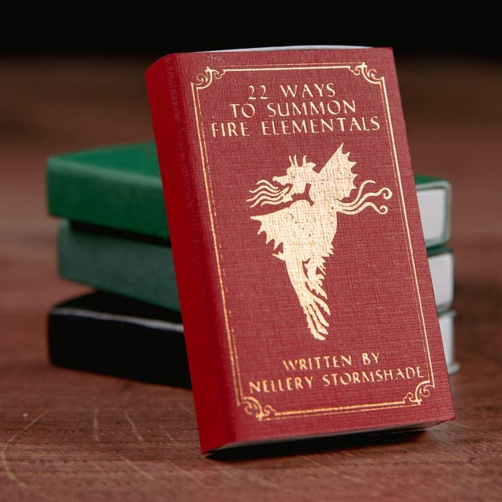 Fire Elementals: Matchbook for wholesale by Cantrip Candles