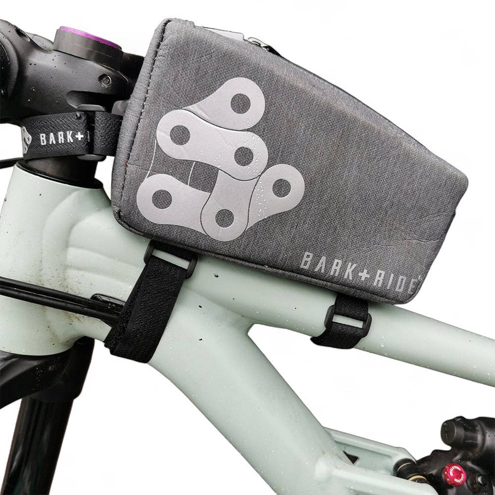 BARK + RIDE - Vente Accessoires de vélo - Sacoche de Tube Supérieur Poochi Pouch1