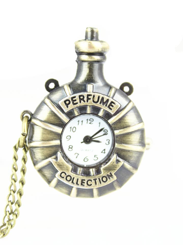 Parfumfles Zakhorloge Kettingen WH0135 voor wholesale door Ole