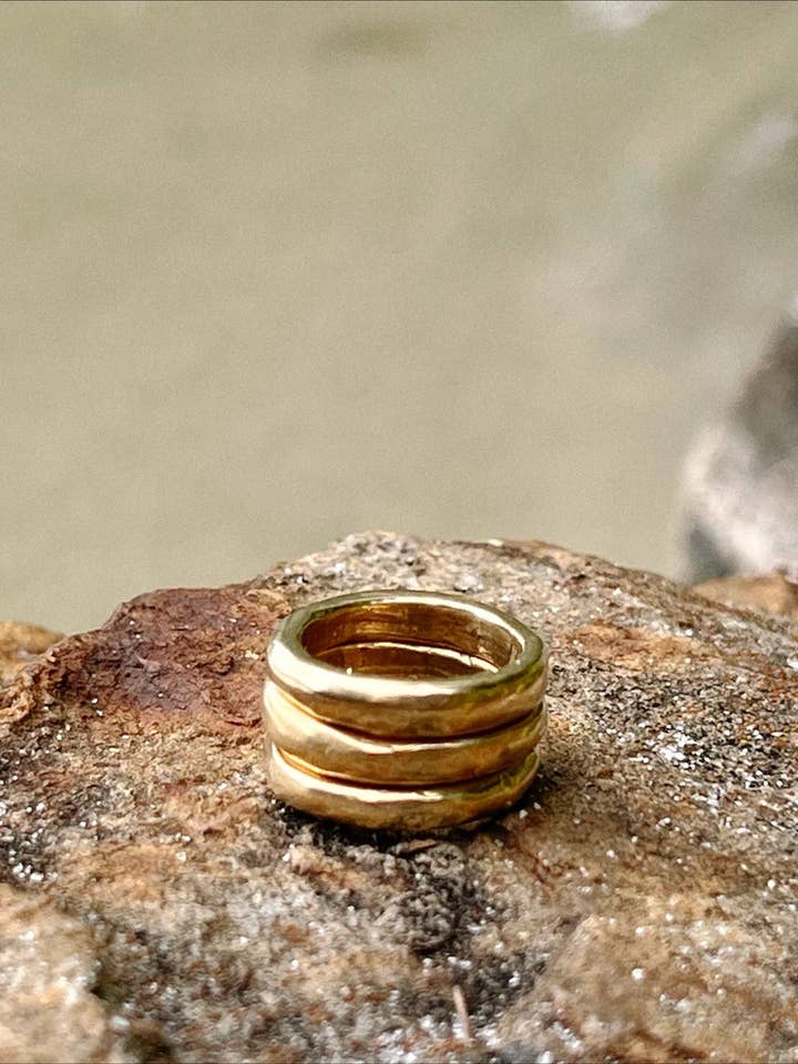 INFINITY RING - Brass for wholesale by Goldie Jewelry