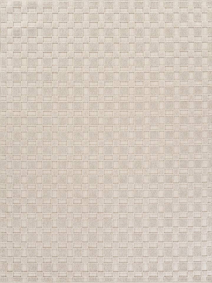 Luca Grid Loop Texture Beige Area Rug for wholesale by Abani Rugs