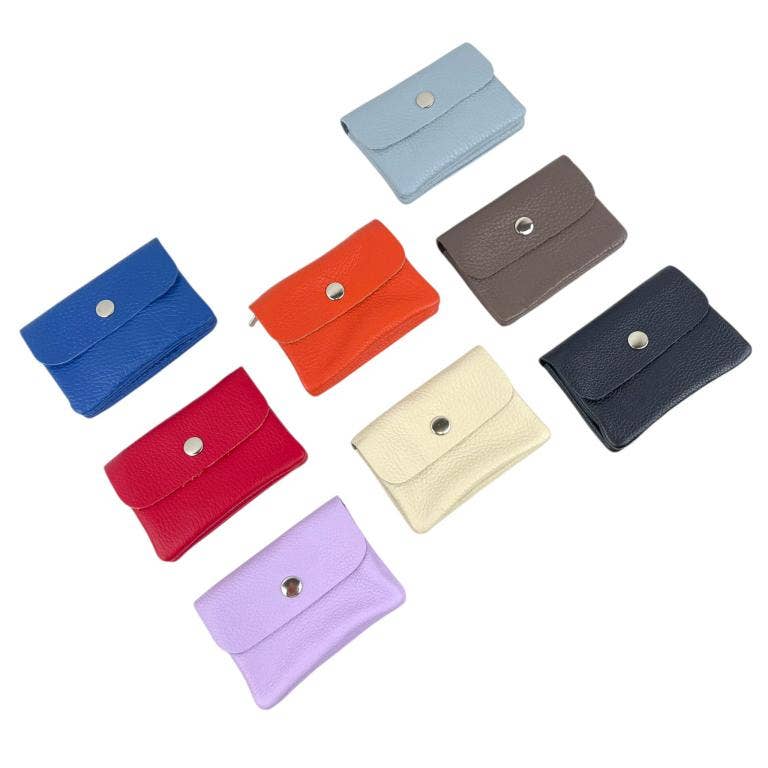 Chenson & Gorett – wholesale Coin purse – Women’s – Italian leather wallet with 3 compartments. Promo Fav1